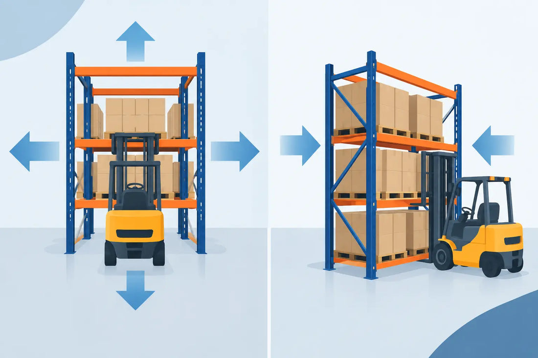 Four-Way Versus Two-Way Pallet Entry Explained