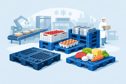 Plastic Pallets for Food Industry Handling