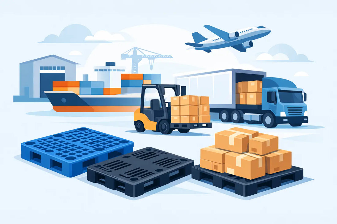 Choosing Plastic Pallets for Freight Loads