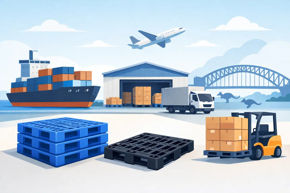Plastic Pallets for Australian Freight and Storage