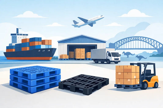 Plastic Pallets for Australian Freight and Storage