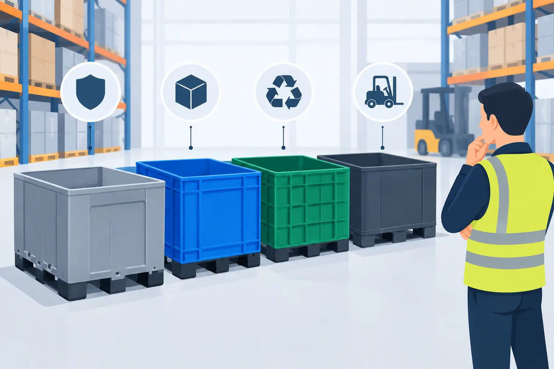 How to Select Pallet Bins for Warehouse Use