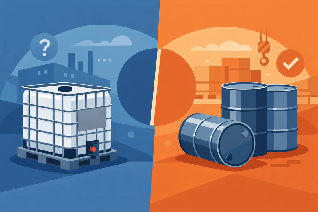 IBC Containers vs Steel Drums: Which Fits?
