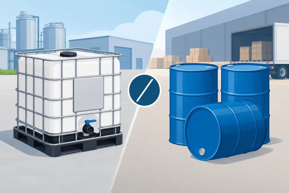 IBC vs Drums for Industrial Storage and Freight
